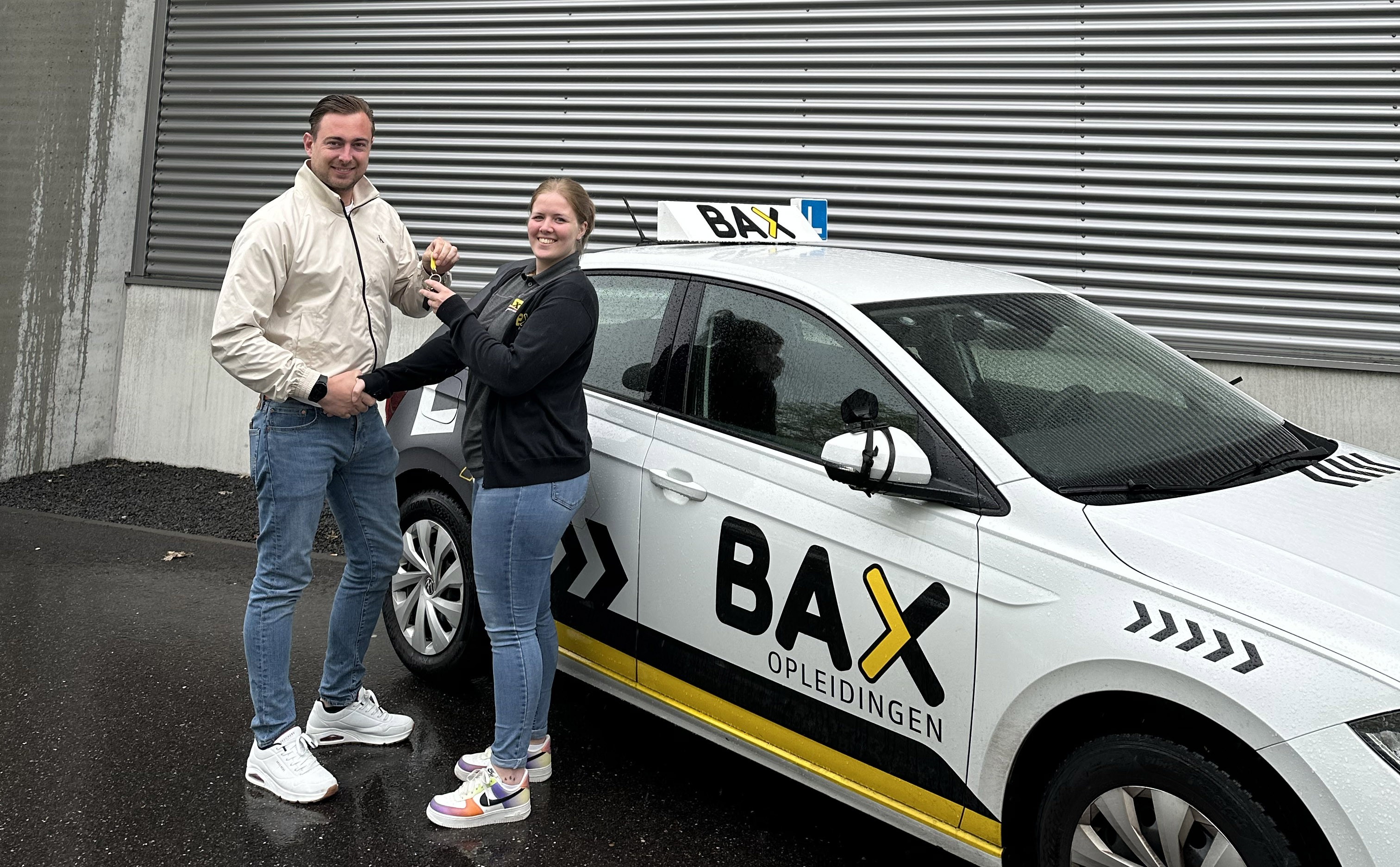 Bax Opleidingen heeft er weer een nieuwe rijinstructrice rijbewijs B bij!
